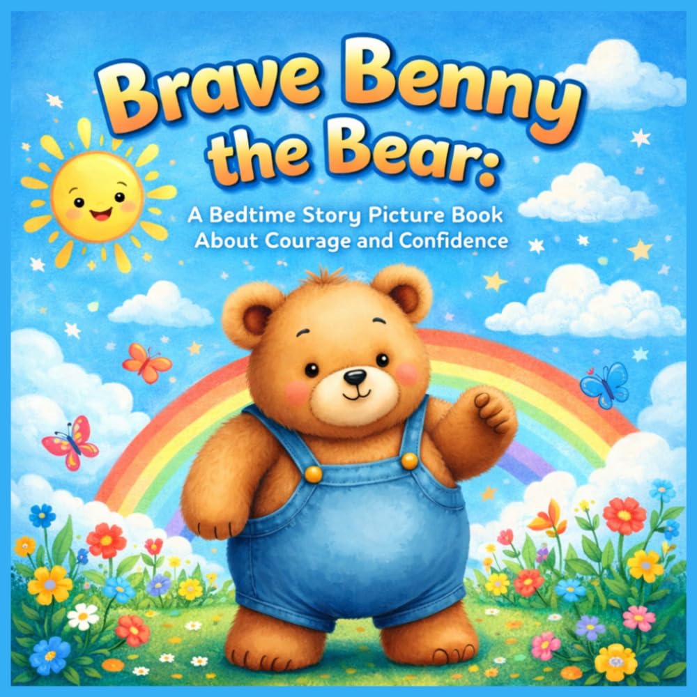 Brave Benny the Bear: A Bedtime Story Picture Book: About Courage and Confidence for Kids Ages 3–5