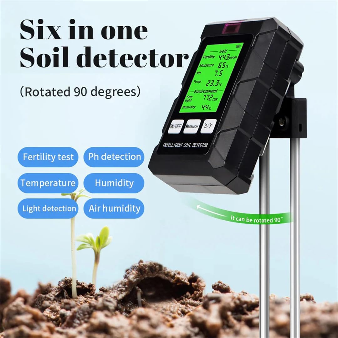 Aciosolex Soil Ph Meter (Blak)