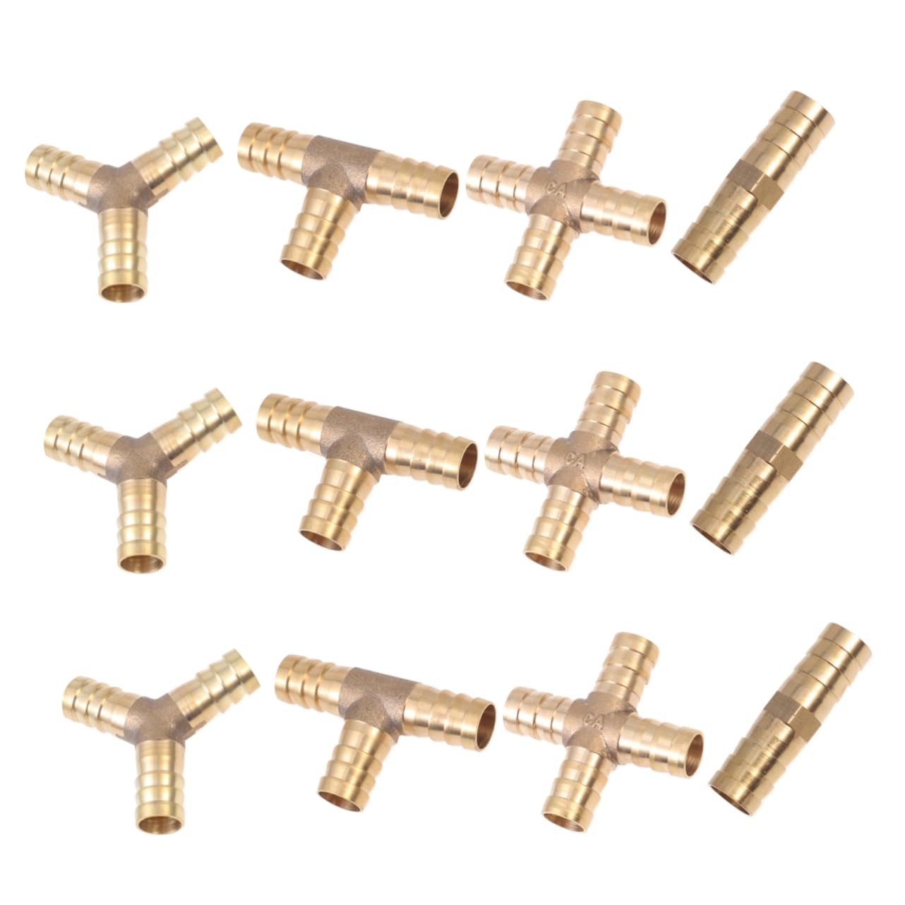 Connecteur PEX golden Ciieeo en lot de 12 pièces pour tube plomberie