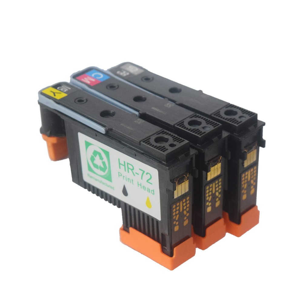 Amazon.co.jp: OGUAN HP hp 72 プリントヘッド 3個セット HP Designjet 