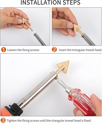 Miniatura 4 de Aumotop Soldador de plástico, máquina de grapadora en caliente, kit de reparación de parachoques de automóvil, 800 piezas planasexternasesquinas