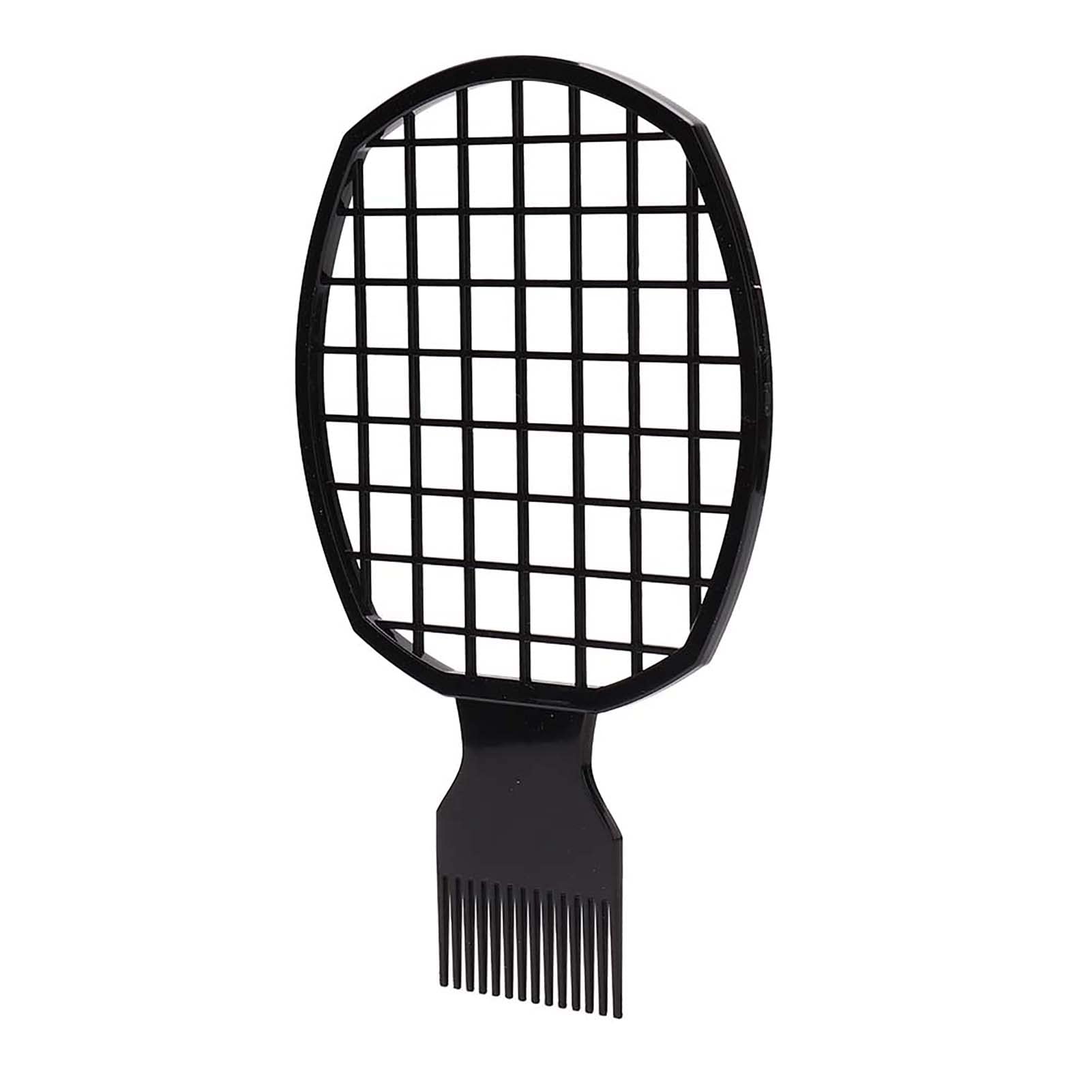 Men Afro Curly H Comb Dreadlocks Tin Foil Hot Perm Comb H Styling Tool Afro Sponge Comb Sponge B 2 in Design The Net Like Afro Hair Large Sponge Tennis Racket Afro Hair Sponge
