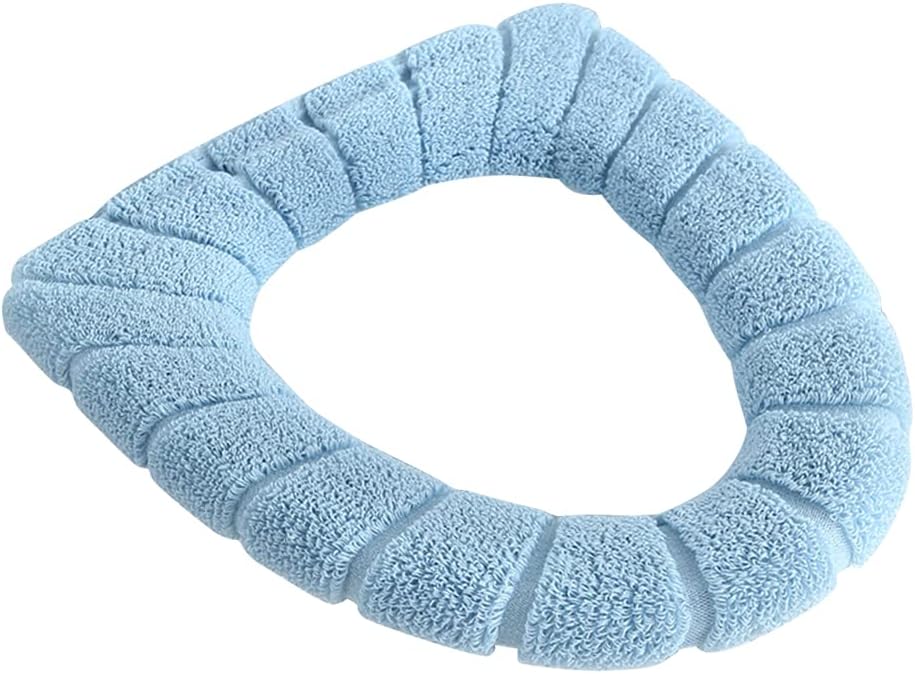 Bathroom Accessories Cushion Toilet Seat Pad - Winter Warm Stretchable Cushion Toilet Seat Pads Covers Reusable Washable Mat Pad