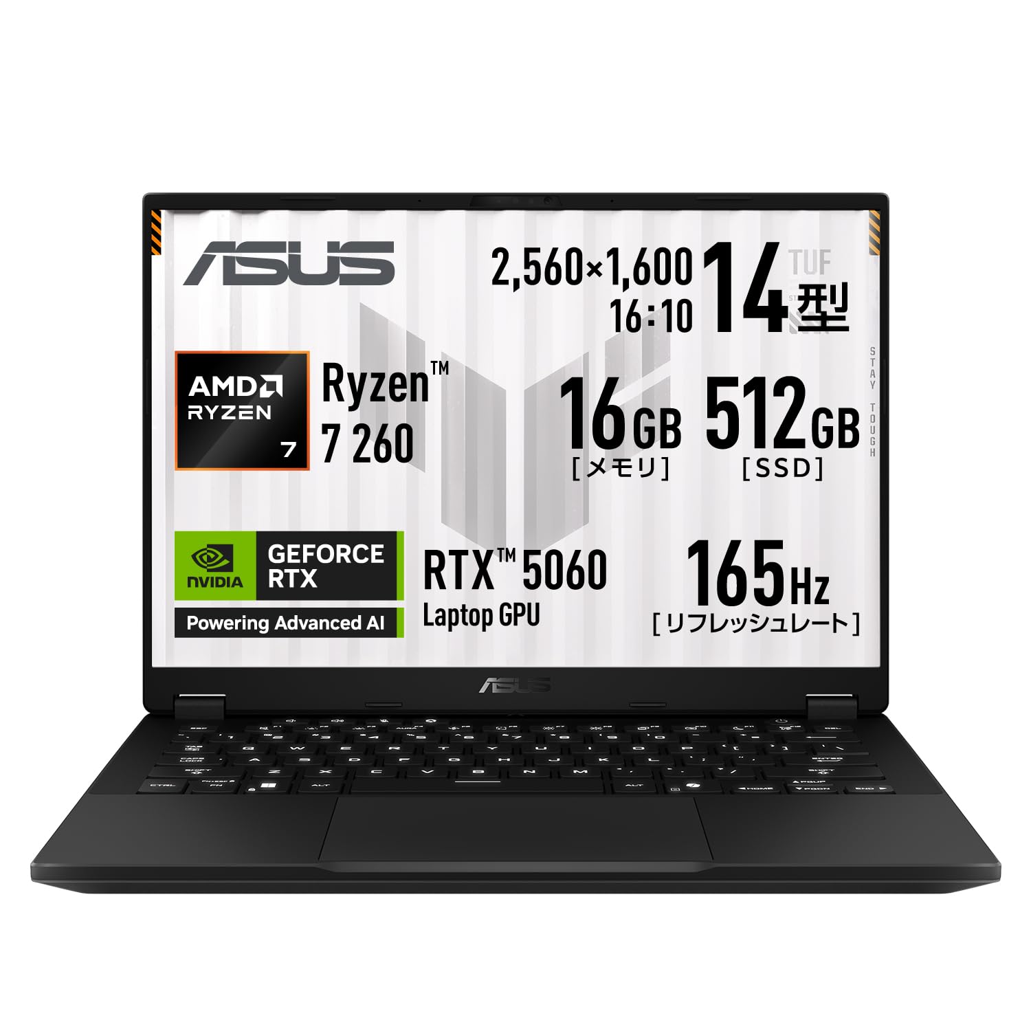 Amazon.co.jp: ASUS ゲーミングノートPC TUF Gaming A14 FA401UM 14