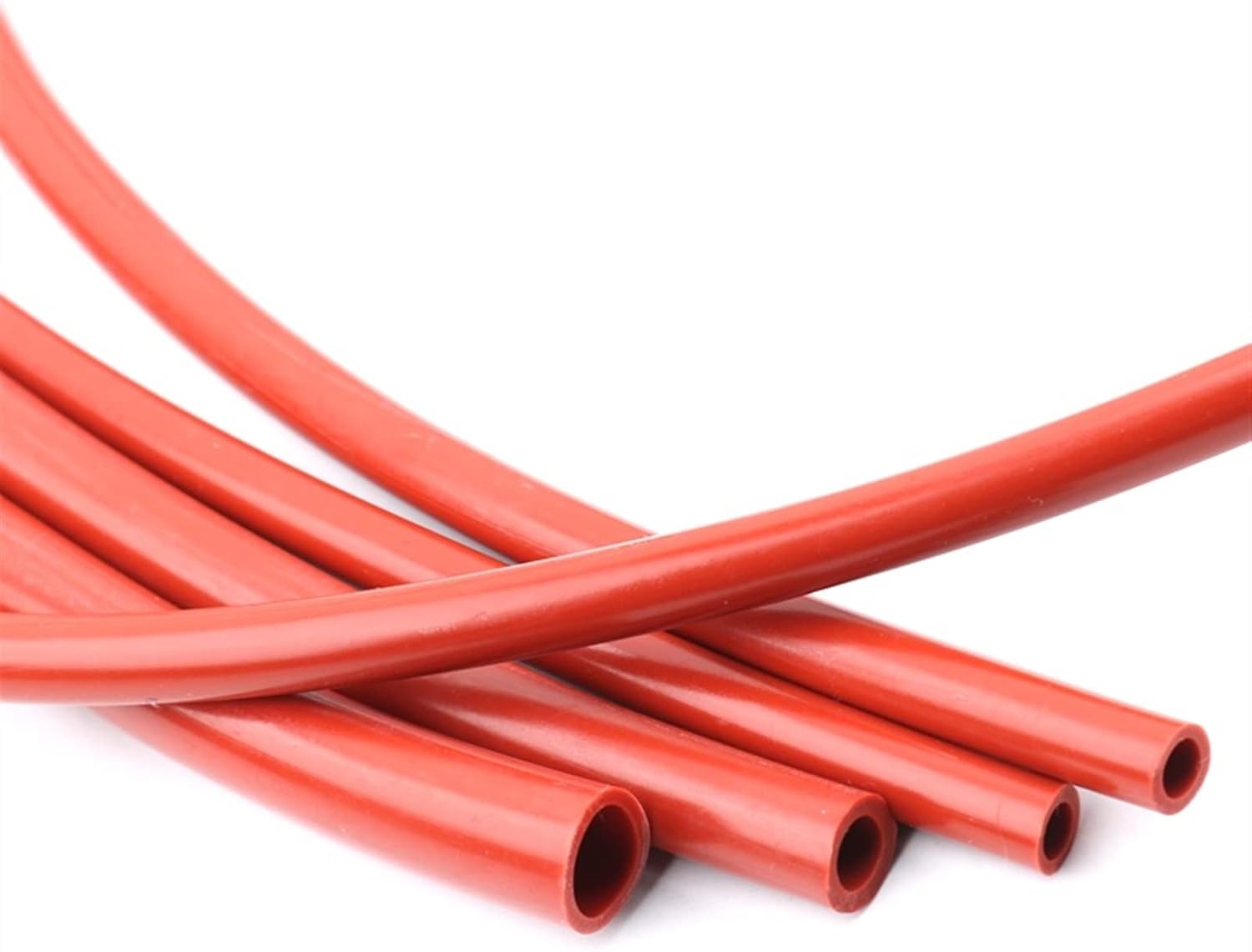Zkenshan-Pure Silicone Tubing 1M Red Silicone Tube 3~50mm Flexible Rubber Hose Thickened Heat Resistant Air Pump Line, Good Wall Thickness (Color : 38 x 44mm)