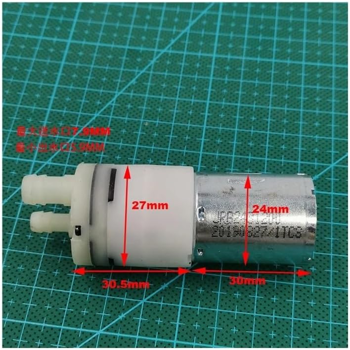 DC 12V-24V 24mm 370 Water Pump Self-Priming Suction Water Pump for Fountains/Drinking Water Dispensers