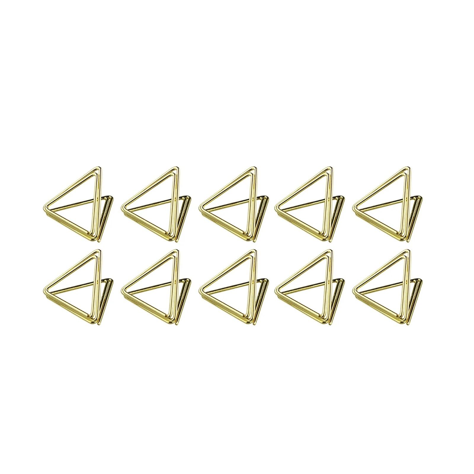 QMDSNFB Table Number Holders 10/24pcs Metallic Gold Place Cards Table Number Stands for Photos Food Sign Memo Note Place Card Display Holder Wedding Supplies(Gold 10pcs)