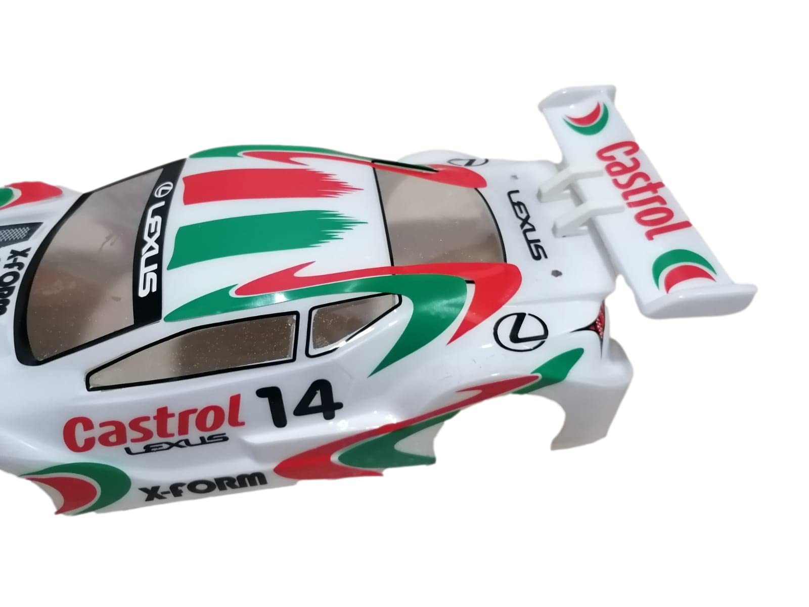 Agendepoint.it - Carrozzeria Dtm In Lexan Trasparente 1/10 Completa Non Verniciata Passo 190 Con Adesivi E Supporti Alettone