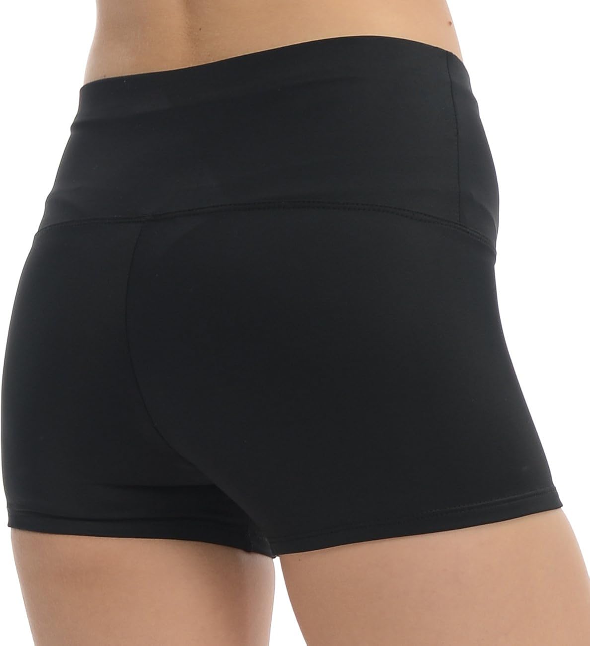 Anza Girls High Waist Dance Booty Shorts : Sports & Outdoors