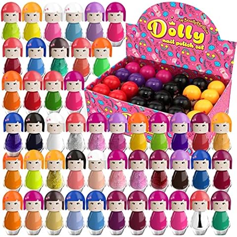 Juego de esmaltes de uñas Dolly de Beauty4Britain con 48 colores modernos Cover