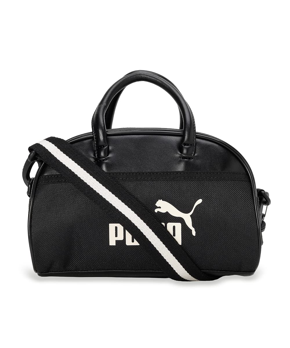 PUMA Unisex-Erwachsene Campus Mini Grip Bag, Black, Einheitsgröße, schwarzes, Minimal