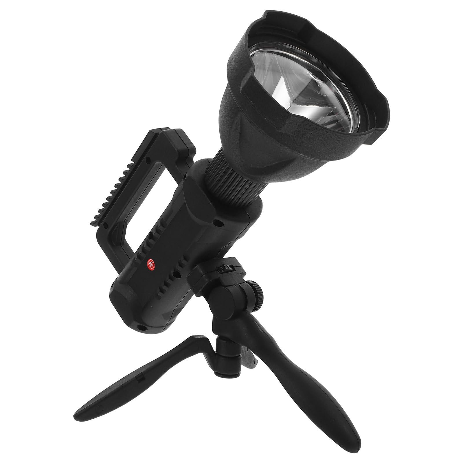 VALICLUD Torcia LED Ricaricabile USB 8000mah Nero Resistente per Caccia e Backpacking Luce Emergente Portatile ad Alta Potenza