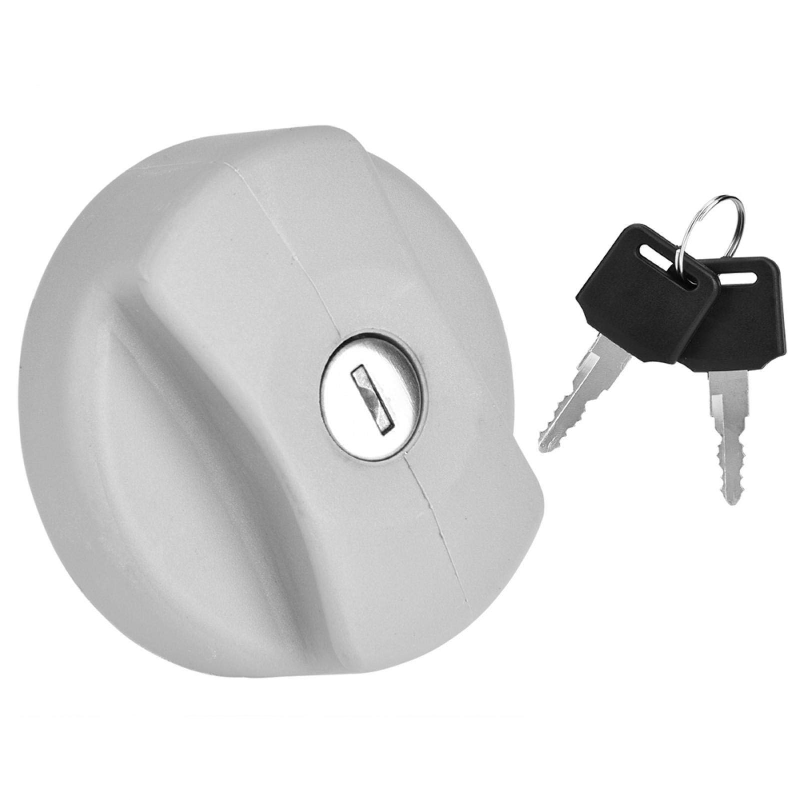 tappo serbatoio + Tappo del serbatoio con chiusura, coperchio dello sportello del serbatoio Tappo del tappo del serbatoio del serbatoio del carburante con serratura Accessori per veicoli a 170 283