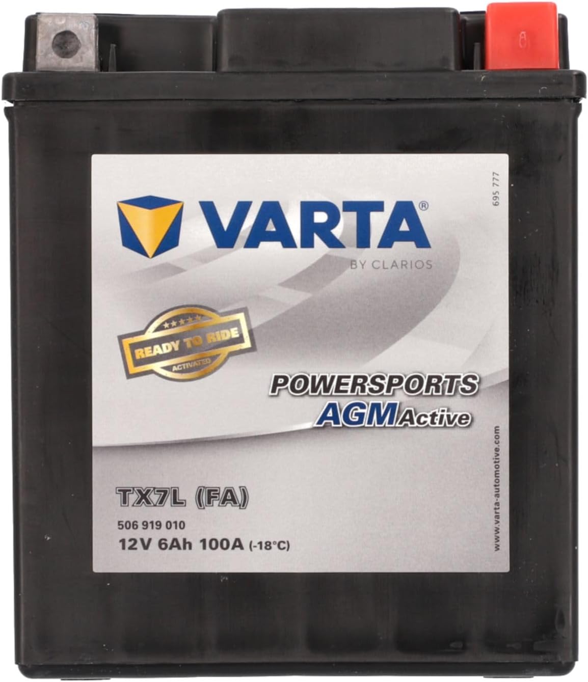 Batteria Moto Kyoto GTZ10S AGM | Per Yamaha YZF R1 1000 2004-2005 | 12V | Pronta All'Uso