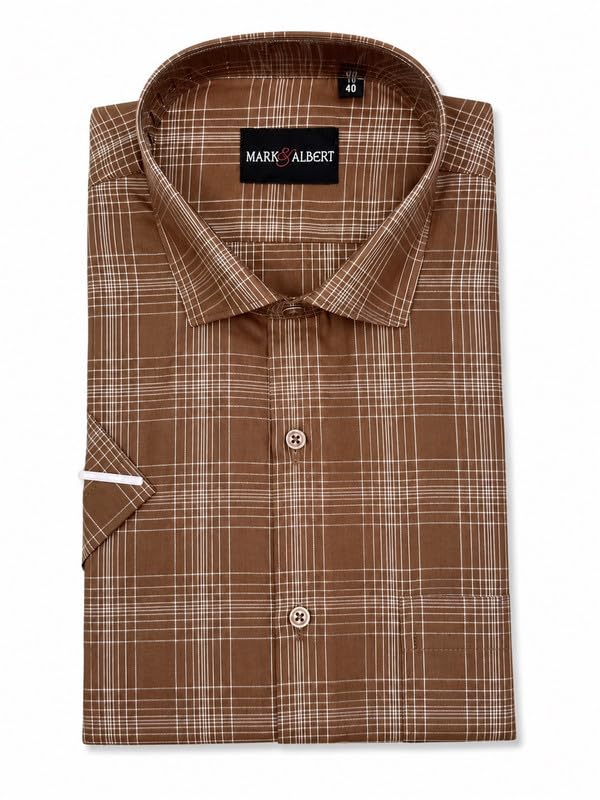 Image of Mens Half Sleeves Regular Shirt
