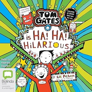 Tom Gates is Ha! Ha! Hilarious cover art