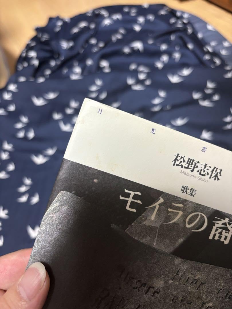 松野志保著　歌集『モイラの裔』 Amazon.co.jp: モイラの裔: 松野志保歌集 (月光叢書 4) : 松野