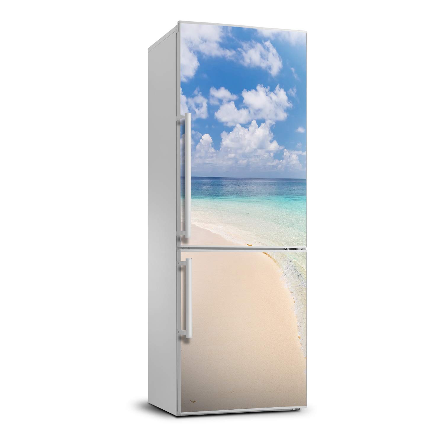 Película autoadhesiva lavable de 70x190 cm para proteger el frigorífico