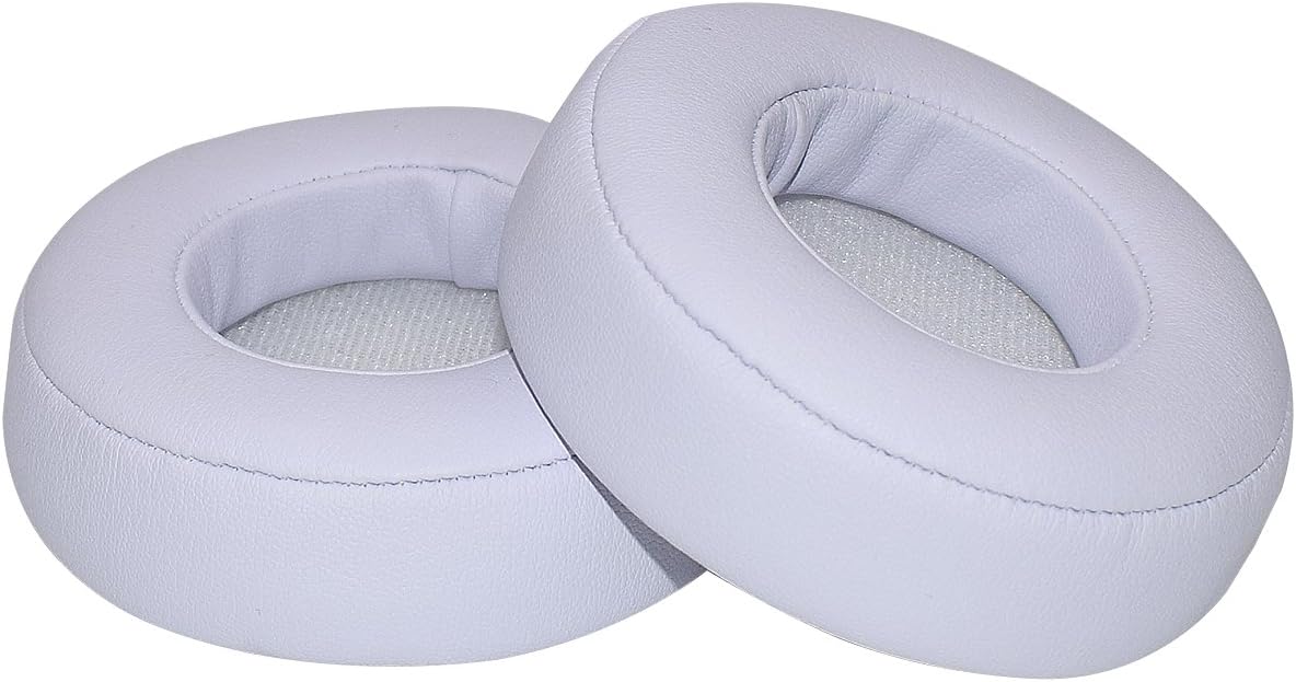 Mixr Earpads Replacement Ear Pad Cushion Cover Ear Cups Repair Parts Compatible with Mixr On-Ear Headphones White