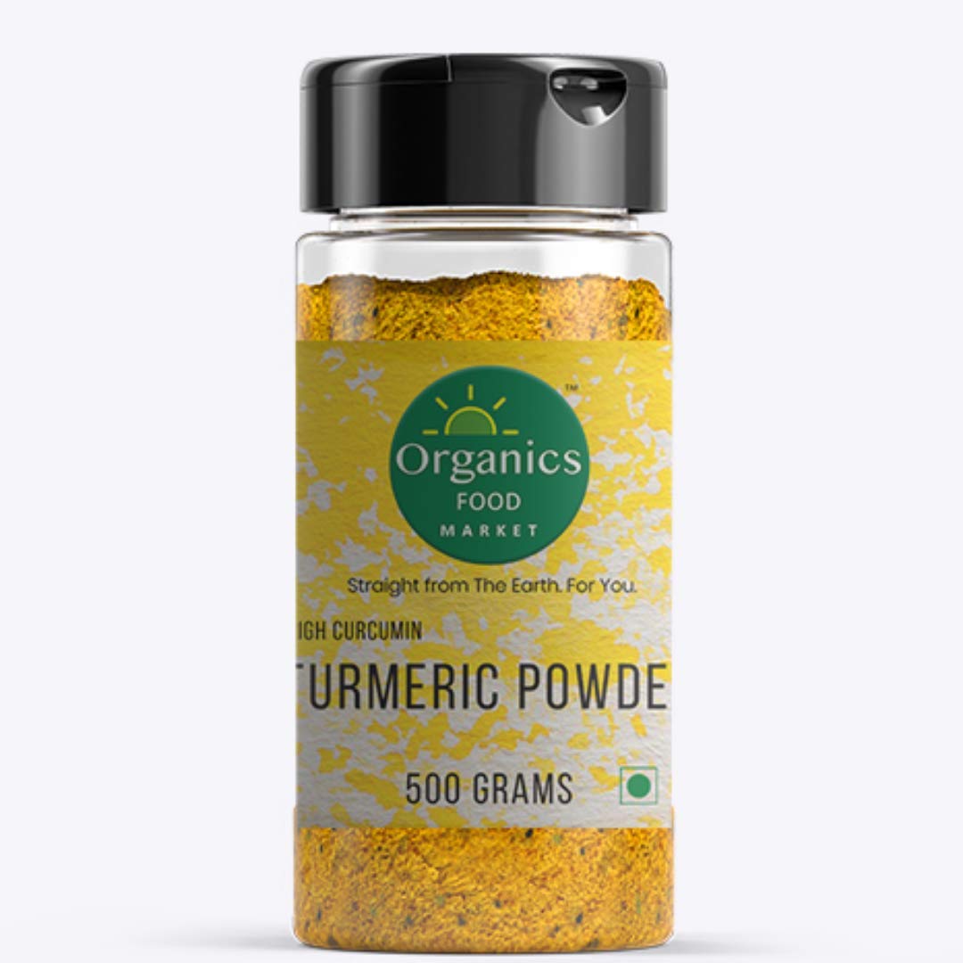 Organics Food Market High Curcumin Turmeric Powder | Waigaon Turmeric, 500g (B08DTW196Y) Amazon Price History, Amazon Price Tracker
