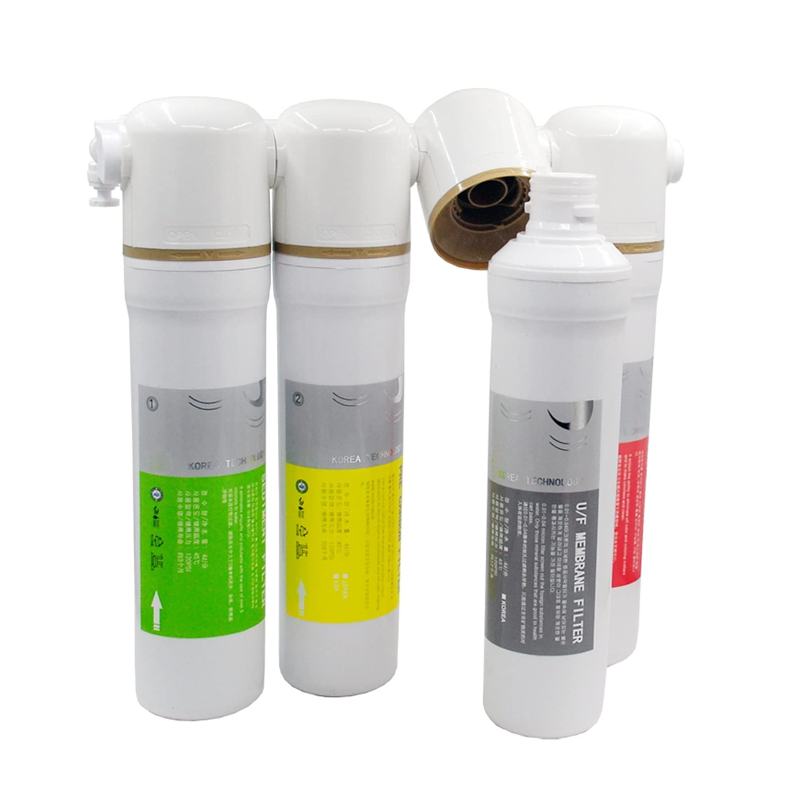 Sistemi di filtrazione dell'Acqua Sistema di ultrafiltrazione del Filtro dell'Acqua UI-4 4 Stage Quick Cambia undershink Filtro Acqua Potabile per la Famiglia IU-4