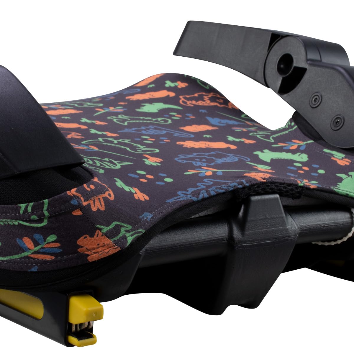 JYOKO Kids - Fodera universale in cotone per ascensore per seggiolino auto per bambini (Happy Dino)