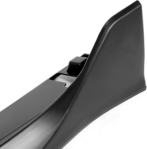 Miniatura 8 de KUAFU Repuesto de extensión de falda lateral compatible con Honda Civic 2016-2021 de 4 puertas Sedan (incluido el modelo Si) estilo Type-R, kit de