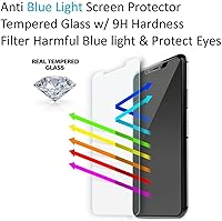 Vista 3 de Protector de pantalla de vidrio templado para iPhone 13 Mini, anti luz azul [protección ocular] ZenHoo