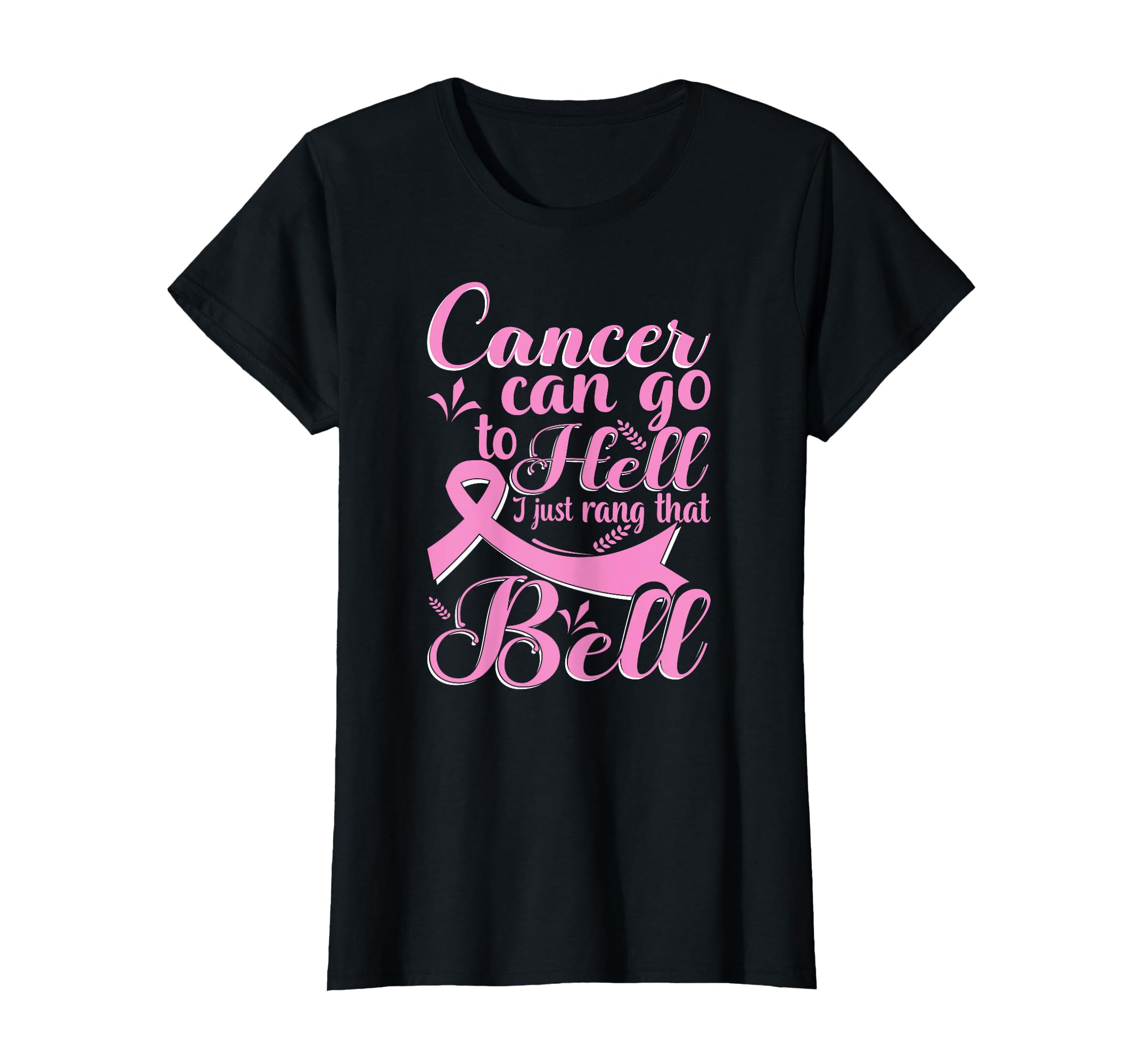 This Girl Got to Ring The Bell Chemo Grad Breast Cancer T-Shirt