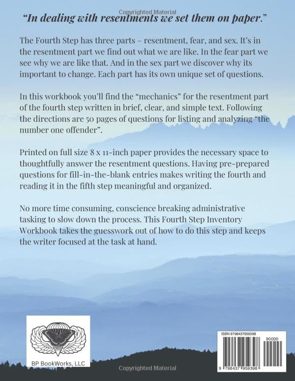 Fourth Step Inventory Resentments: What we used to be like image 2 of 2 B09WH59C35
