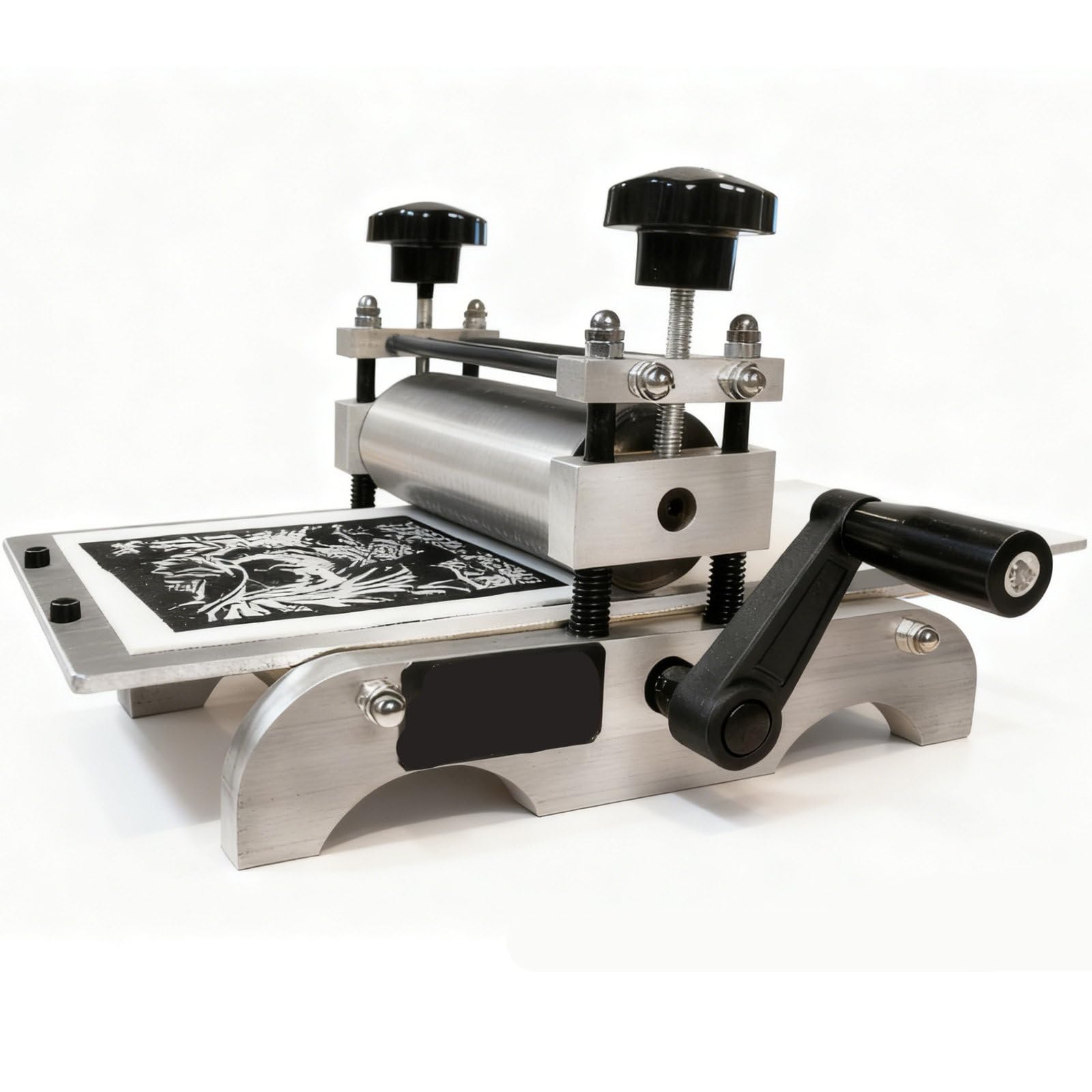 Presse à graver à rouleaux de précision pour des impressions nettes sur plaques et acrylique