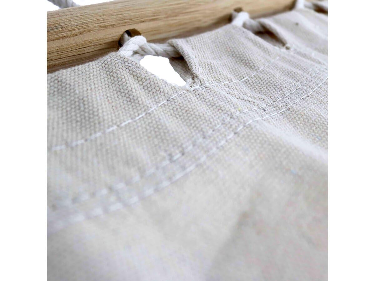 Hamaca de Madera con Lona de algodón Dallas - 3 m - Crudo