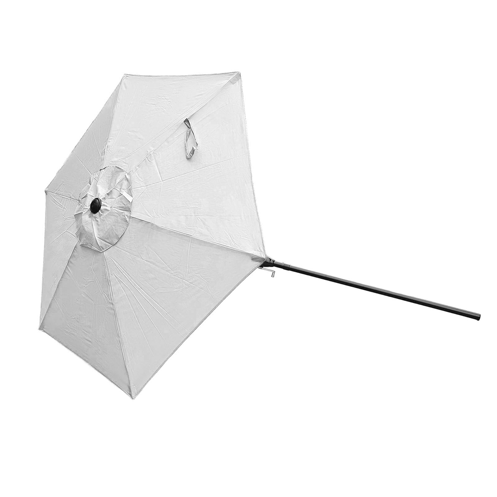 Elprico Wytrzymały Parasol Ogrodowy o Długości 6,9 Stopy z mocną ramą, Odporny na Blaknięcie Parasol Targowy do Basenu w Kawiarni, Restauracji, Tkanina Poliestrowa