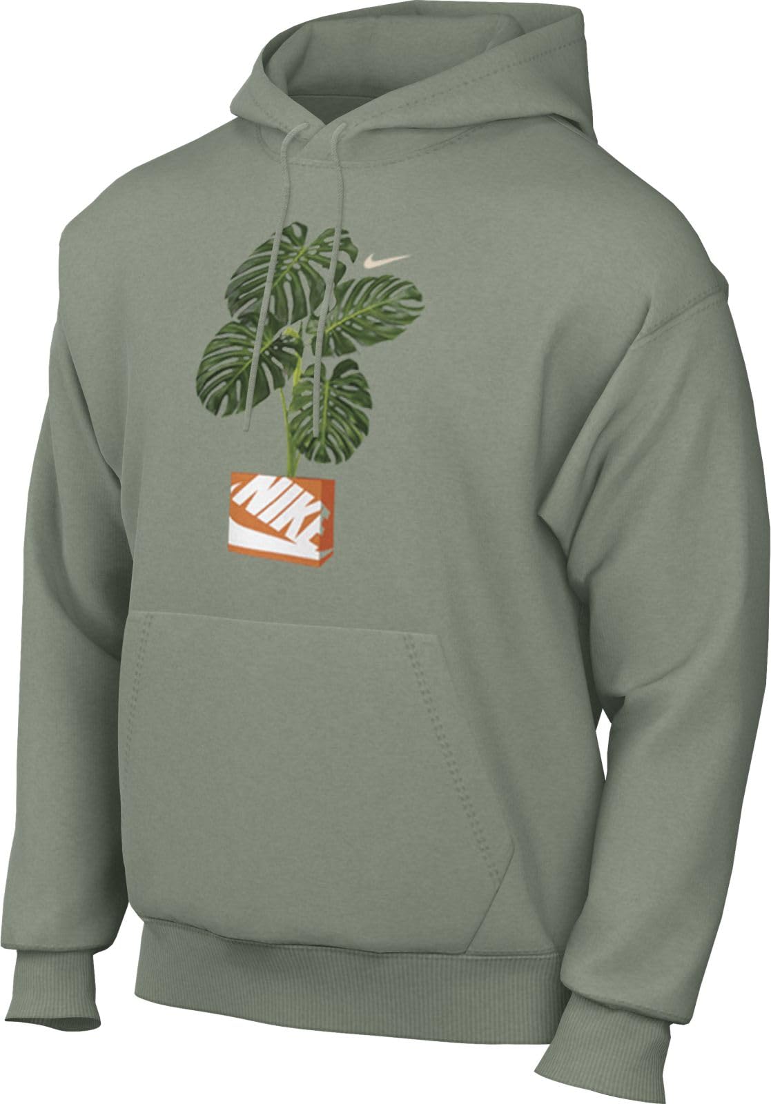 NIKE HQ2967-370 U NSW CLUB HDY PO BB MDRN Sweatshirt Men's Jade Horizon Size M