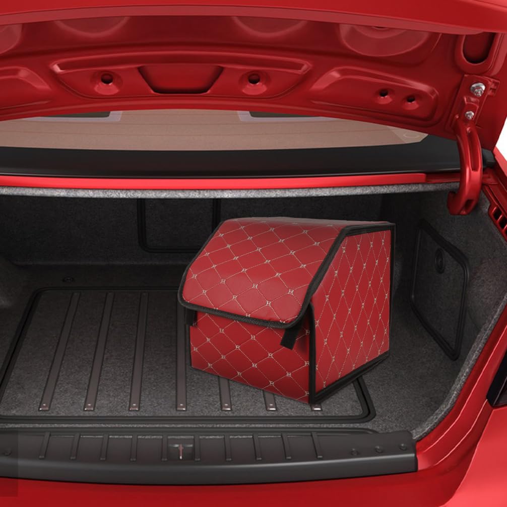 2pezzi Organizer Auto Per Bagagliaio Contenitore Multifunzionale Per Veicolo Pratico Organizer Per Trasporto Di Generi Attrezzature Sportive e Utensili Facile Da Pulire e Sicuro Da