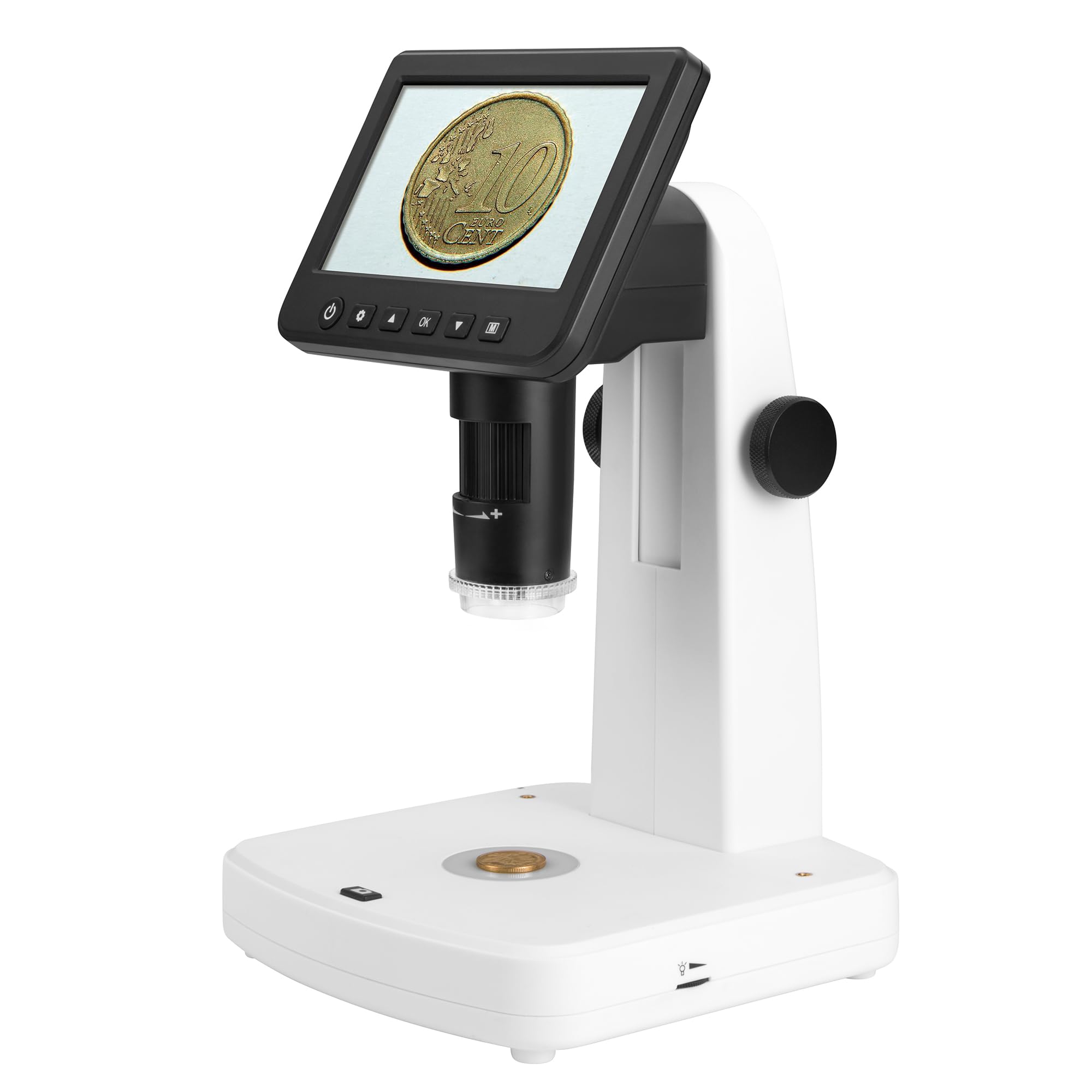 Microscopio Digitale Portatile SMART DiProgress HOOKE LCD 5'' 12MPX con Display LCD HD
