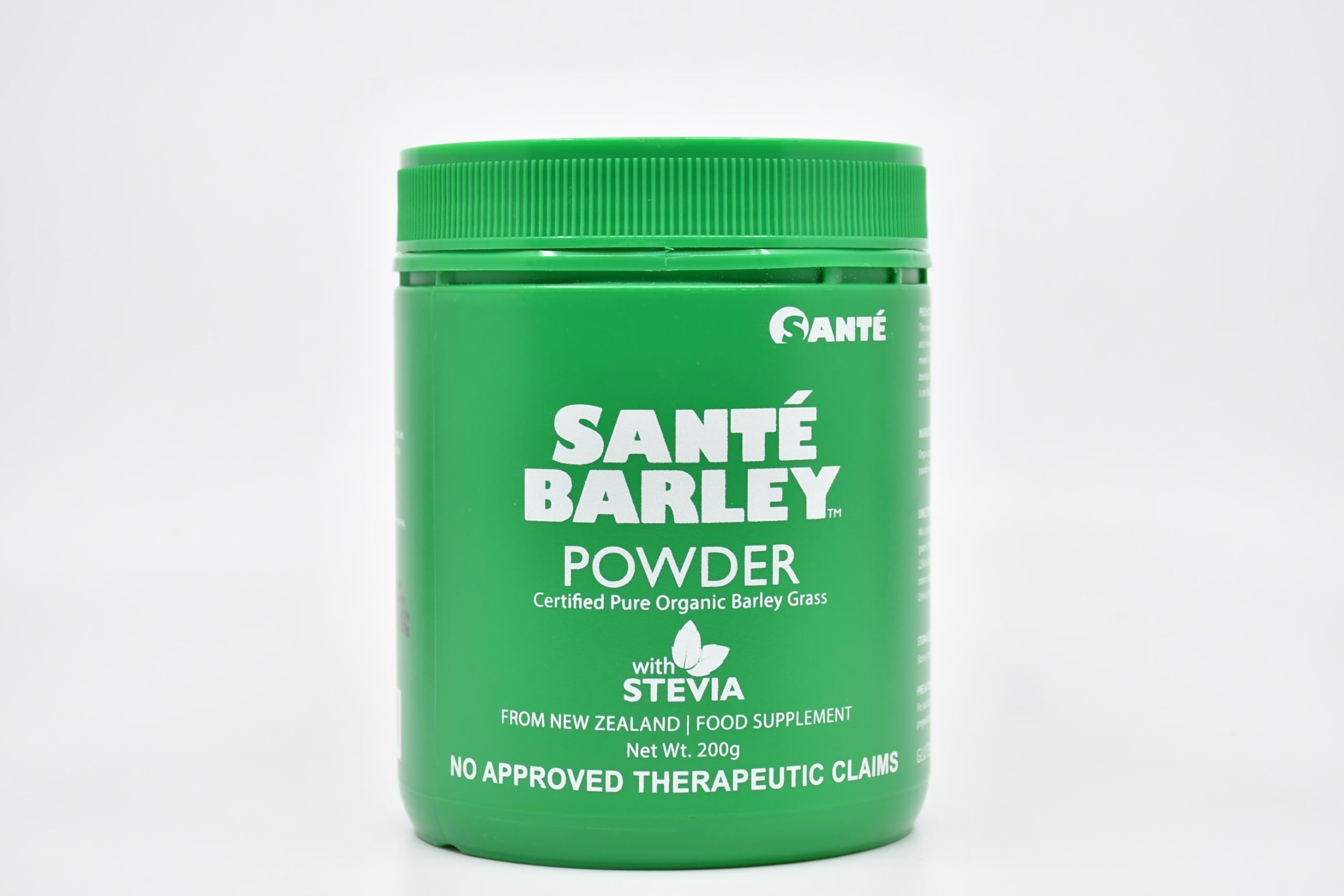 Santé Barley Powder with Stevia 200g Canister