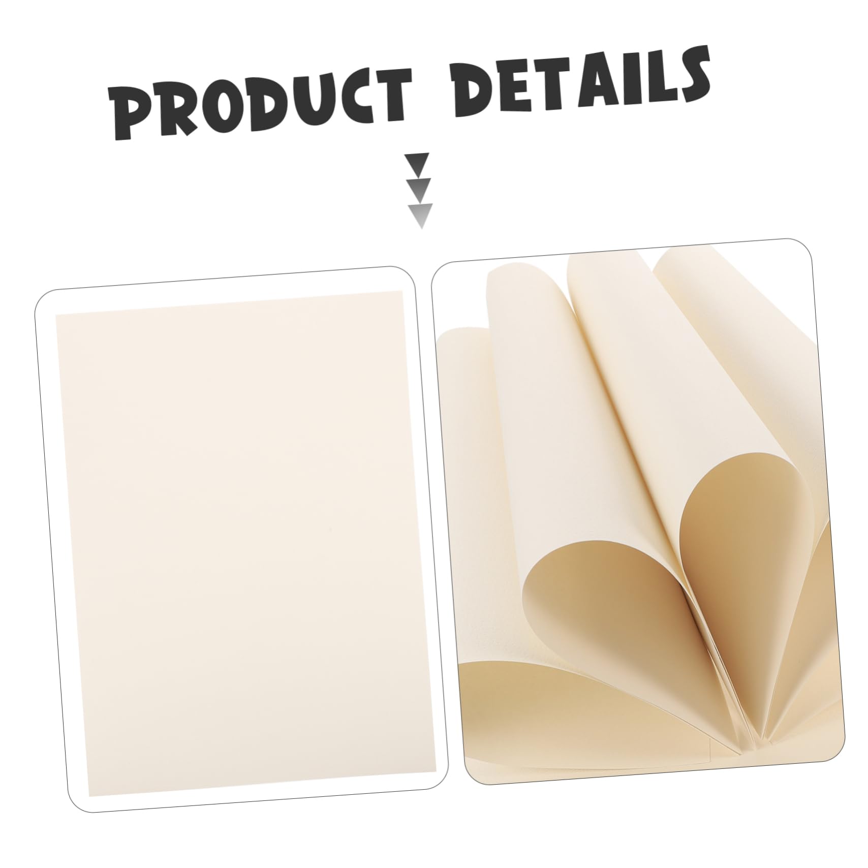 Veemoon 50 Feuilles Dessin DIY pour Projets Artistiques Travaux Manuels pour Débutants Amateurs Art