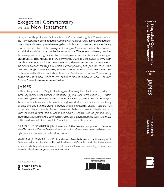James (Zondervan Exegetical Commentary on the New Testament) - Image 2