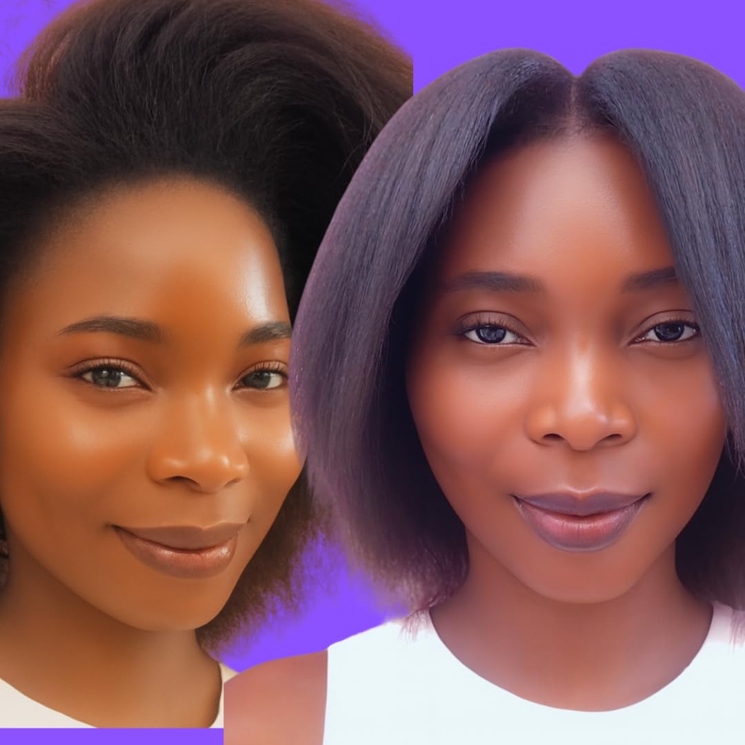 Dark&Lovely Kit défrisant sans soude Super - Crème - Chimiquement actif - Lissage - Unisexe