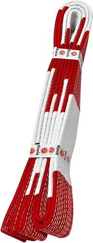 Miniatura 4 de Ronin Cinturón de rango de maestros de artes marciales de Rokudan. Rango de sexto y séptimo grado para karate, judo y jujitsu...