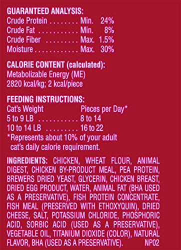 Meow Mix Irresistibles Soft Cat Treats with White Meat Chicken, 17 oz - Image 4