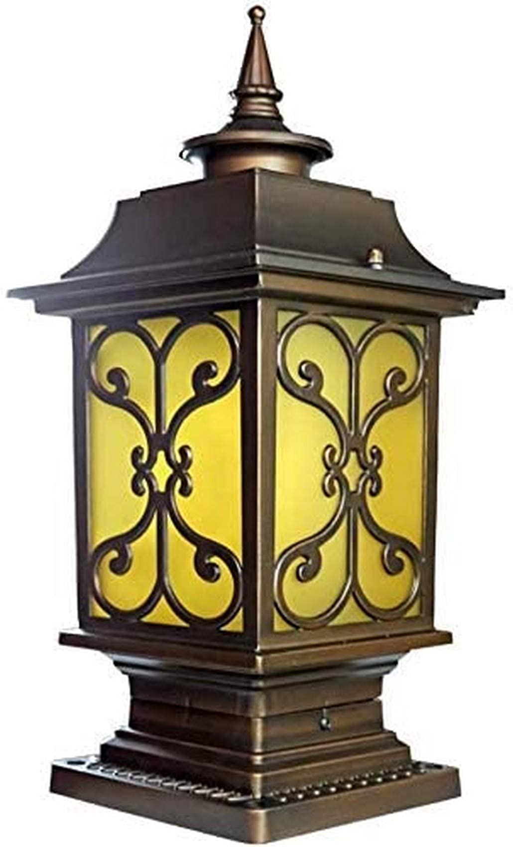 Lampe de porche élégante pour illuminer le paysage de votre cour