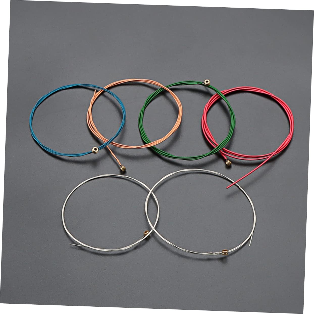 ifundom 24pezzi Corde Per Chitarra Acustica Acciaio Di Sostituzione Per Chitarre Folk Corde Resistenti e Affidabili Per Musicisti