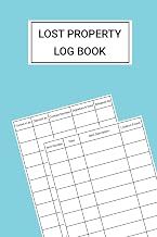 Lost Property Log Book: A Log Book to Record Information about Lost and Found Items, Keep Track of Lost Items, Handy Tracker