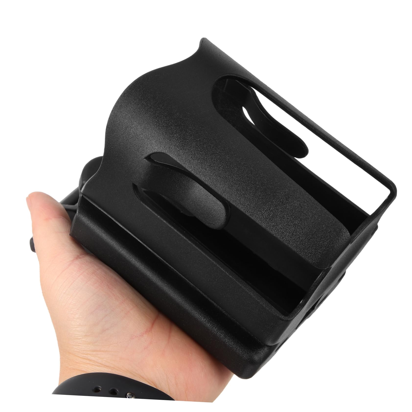 minkissy 3 Pezzi Portabottiglie Per Bici Portabicchieri Walker Adulto Portabibite Per Passeggino Accessori Per Sedie a Rotelle Tazza Coppa Bici Plastica Abs Black