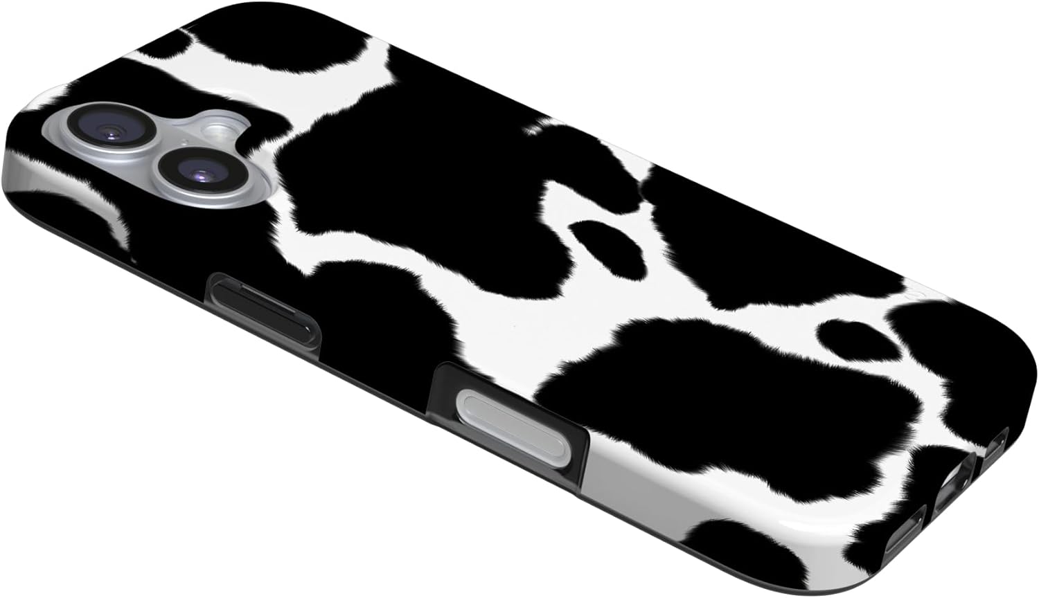 Casely iPhone 17 Case | Current Mood | Cow Print | Compatible with MagSafe | Classic Ultra Slim Design