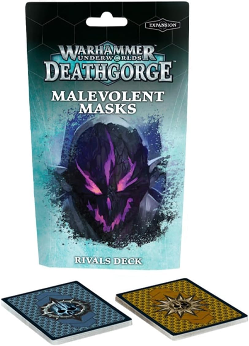 Warhammer UNDERWORLDS - MALEVOLENT Masks Rivals Deck