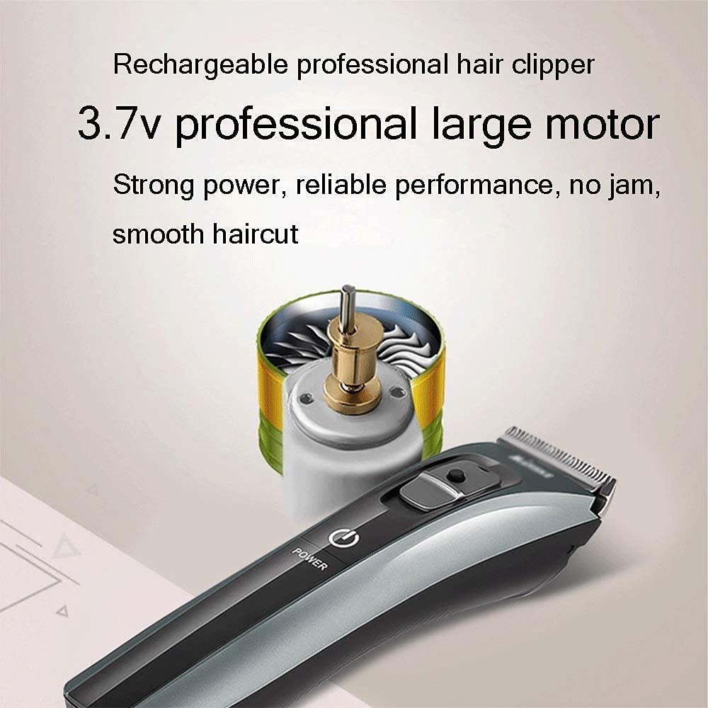 Clipper para Hombre para Hombres, cortadores de Cabello inalámbrico y recortador de Barba para el Corte de Cabello Trimmer Barberos Kit de Aseo, IPX7 Impermeable