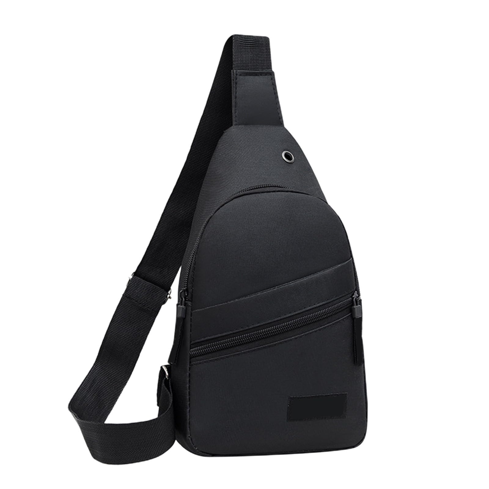 Sling Crossbody Bags for Women Chest Pack for Men Daily Use with External Usb Charging Earphone Hole Crossbody